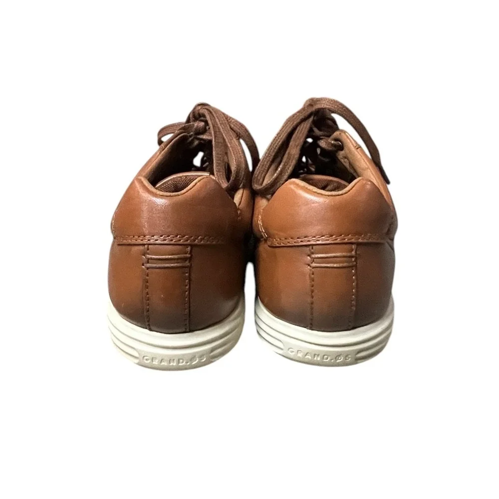 Cole Haan Men's Reagan Grand Sneakers in British Tan - Sz 9.5